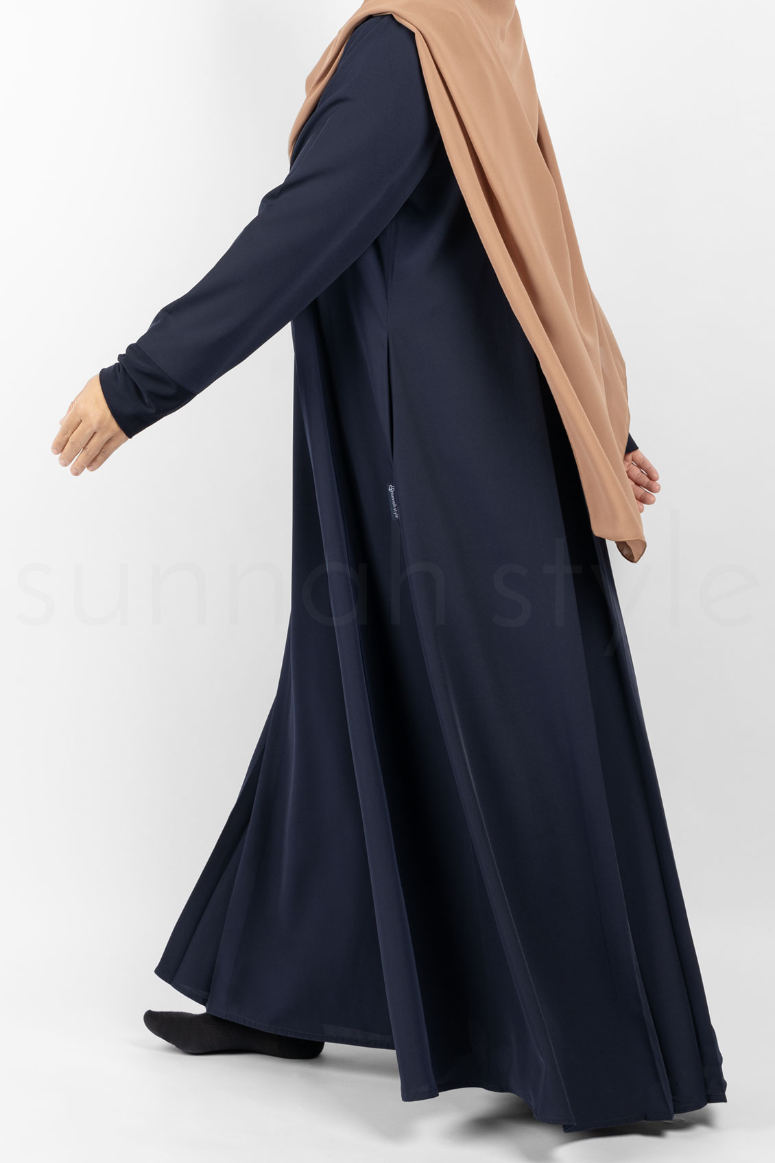 Sunnah Style Belle Umbrella Abaya Navy Blue